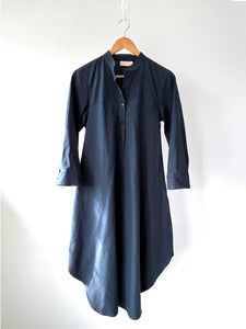 Long Shirt/Dress in Indigo