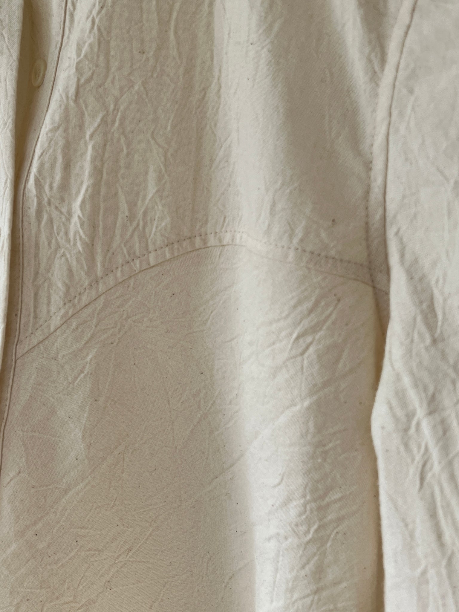 Long Shirt/Dress in Parchment
