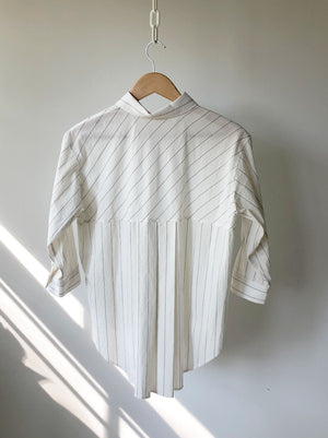 Pinstripe Swing Shirt