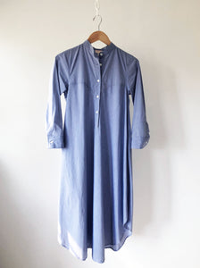Long Chambray Shirt/Dress